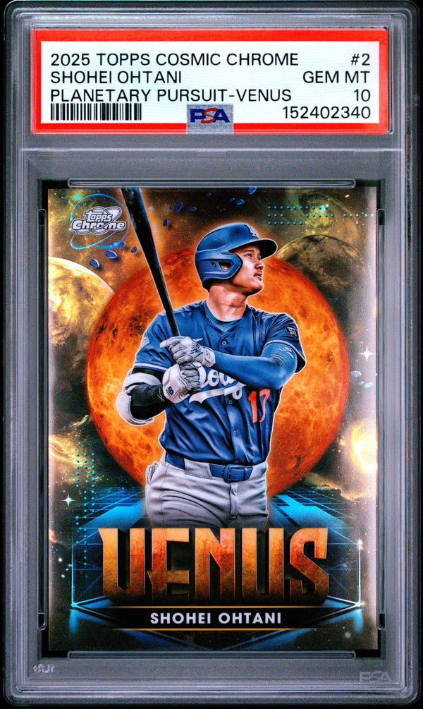 Shohei Ohtani - 2025 Topps Cosmic Chrome Planetary Pursuit - Venus