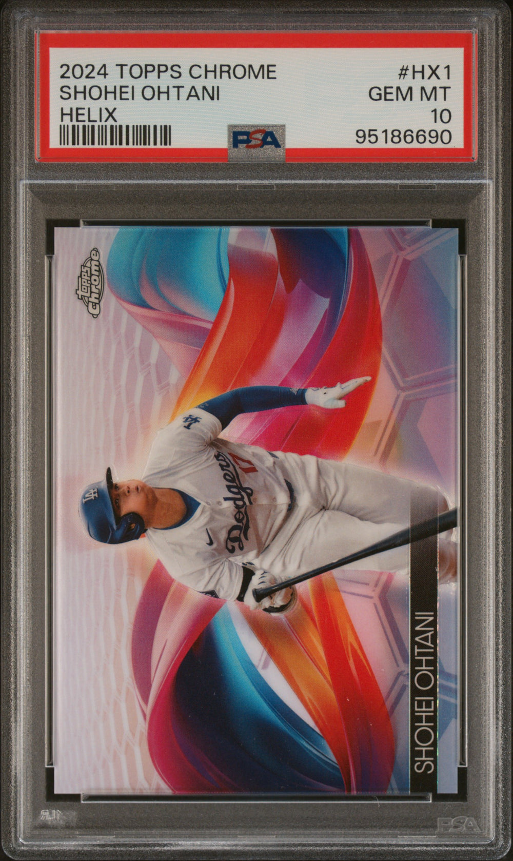 Shohei Ohtani - 2024 Topps Chrome Helix Front