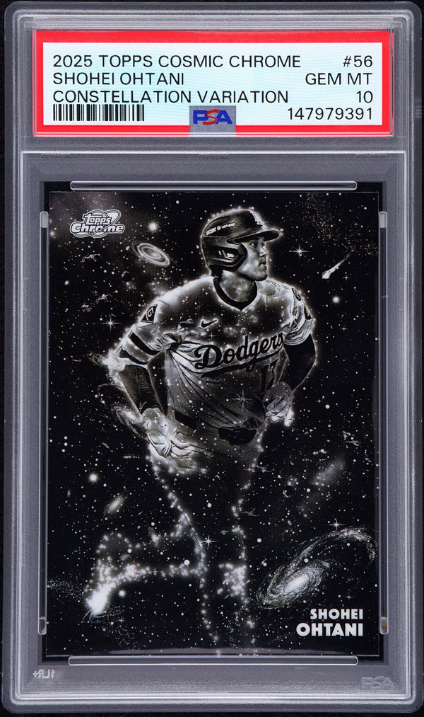 Shohei Ohtani - 2025 Topps Cosmic Chrome Constellation Variation