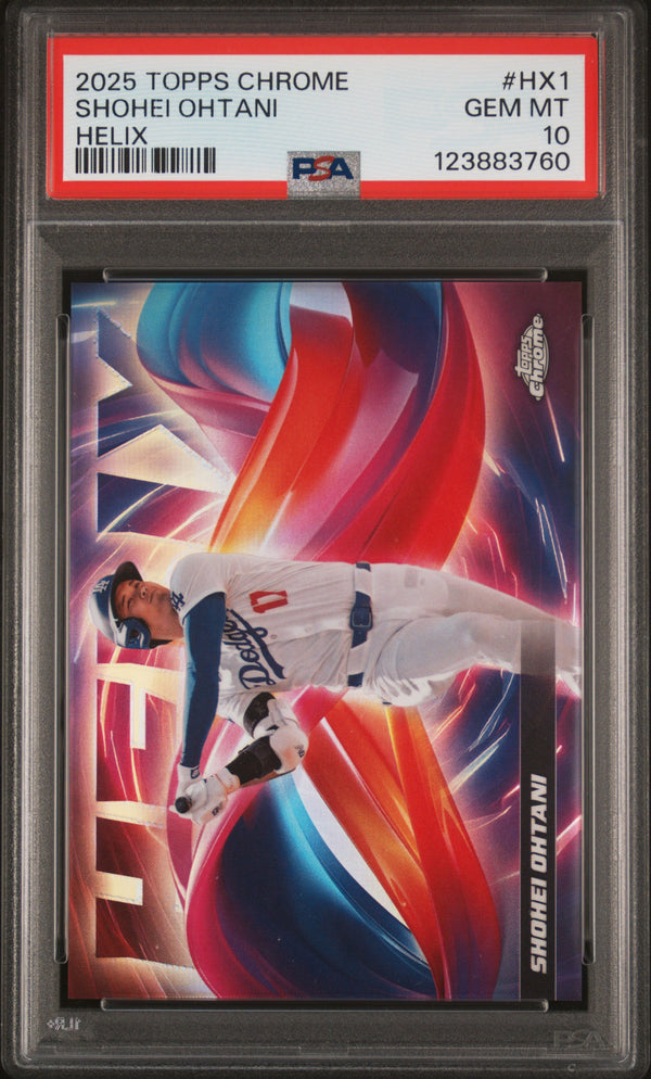 Shohei Ohtani - 2025 Topps Chrome Helix
