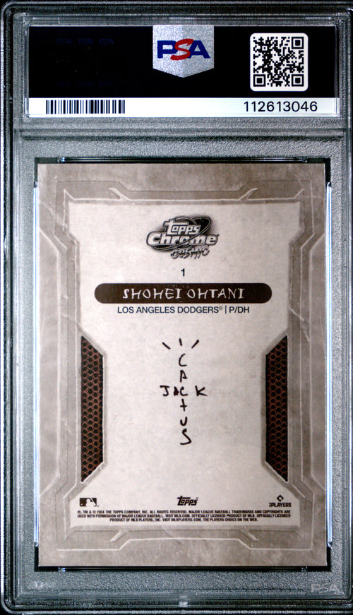 Shohei Ohtani - 2025 Topps Chrome Cactus Jack  #1