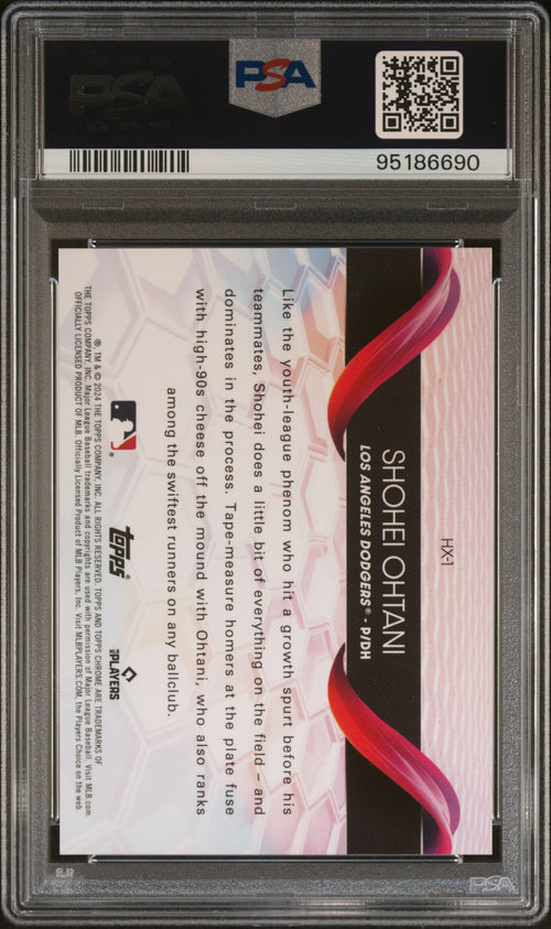 Shohei Ohtani - 2024 Topps Chrome Helix