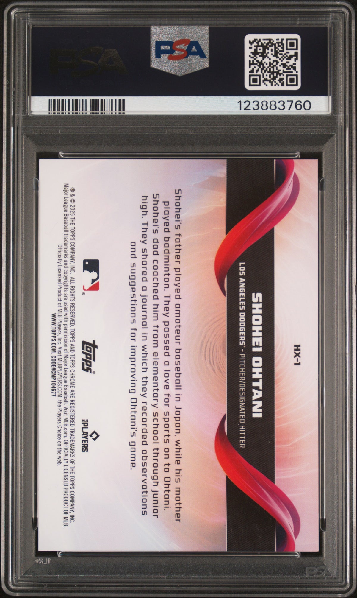 Shohei Ohtani - 2025 Topps Chrome Helix